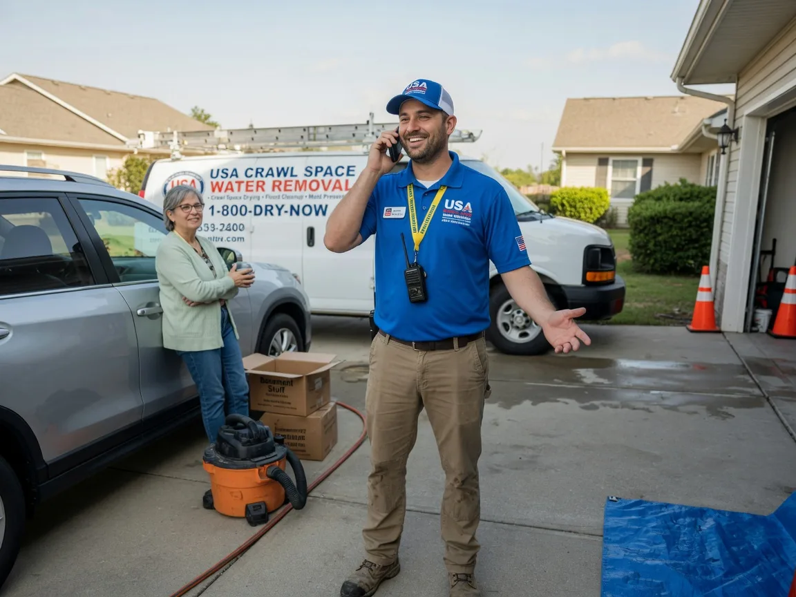 Crawl Space Water Removal Hollywood, MD FAQs